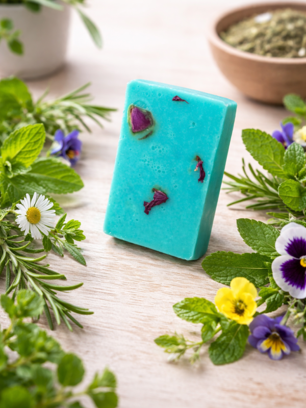 Herbal Glow Handmade Soap – Pure Botanical Care for Fresh & Radiant Skin